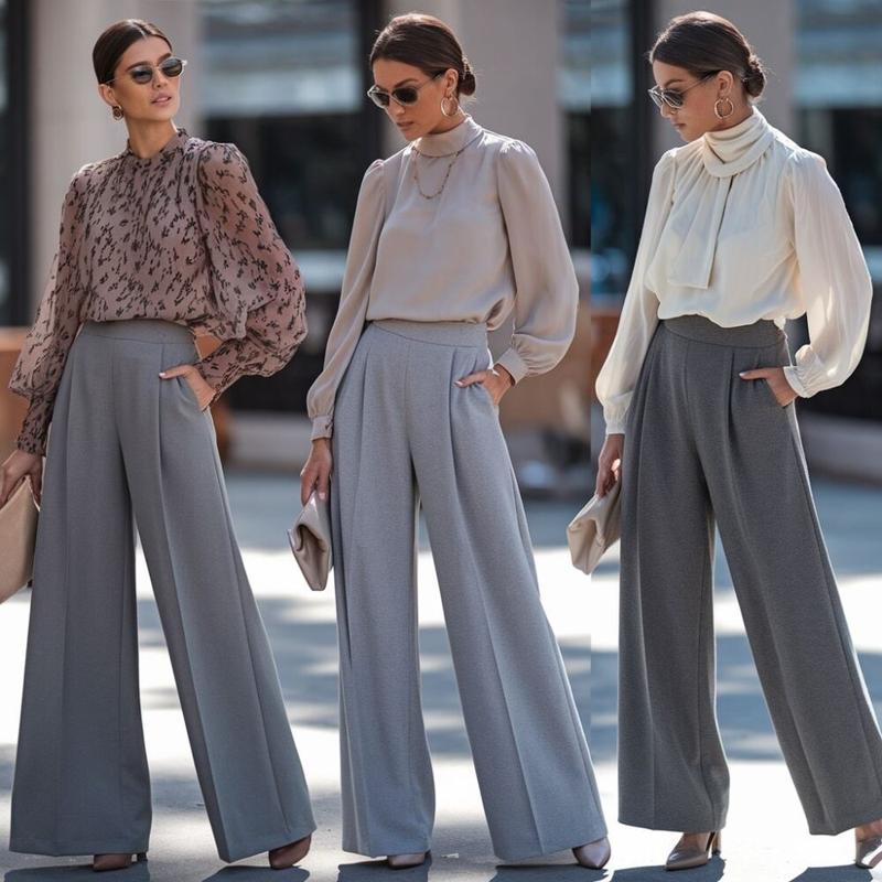 Bluzki do czarnej ołówkowej spódnicy