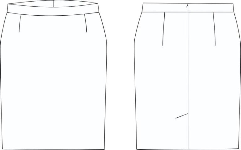 Szyjemy z pasją: krok po kroku do idealnej spódnicy ołówkowej z dzianiny