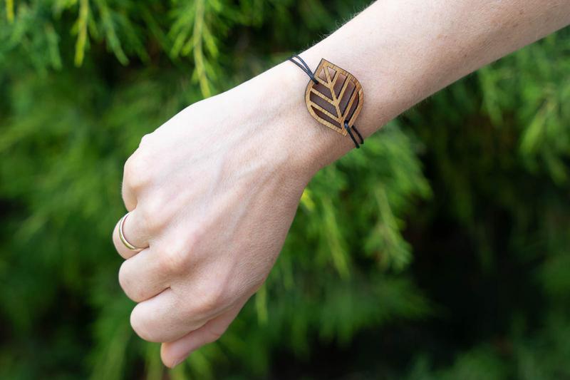 Biżuteria z drewna DIY