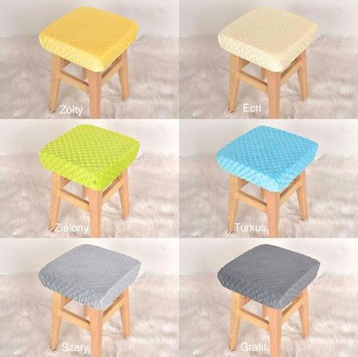 Elegancki pokrowiec na taboret