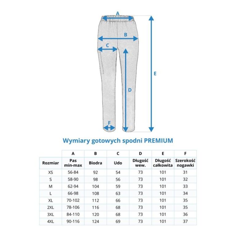Jakie wymiary kryją się za rozmiarami w26 l28?