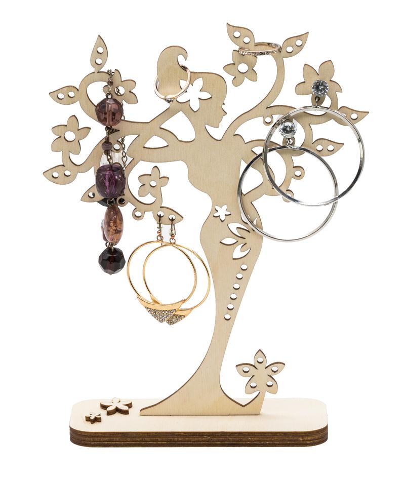 Wieszak na biżuterię DIY